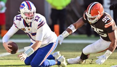 Buffalo Bills’ offense played Cleveland Browns to a tie in Week 16