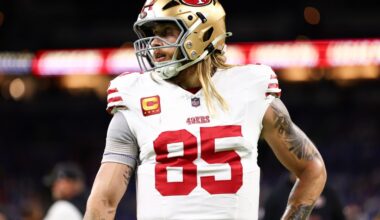 49ers George Kittle has a ‘chance’ to play through mid-to-low ankle sprain