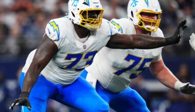 Chargers-Texans Injury Report: 6 Bolts sidelined on Wednesday