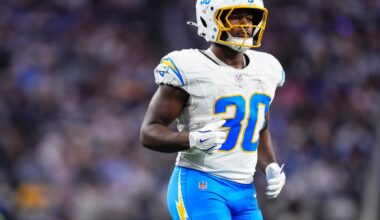 Los Angeles Chargers injury updates, inactive list vs. Houston Texans in NFL Week 17