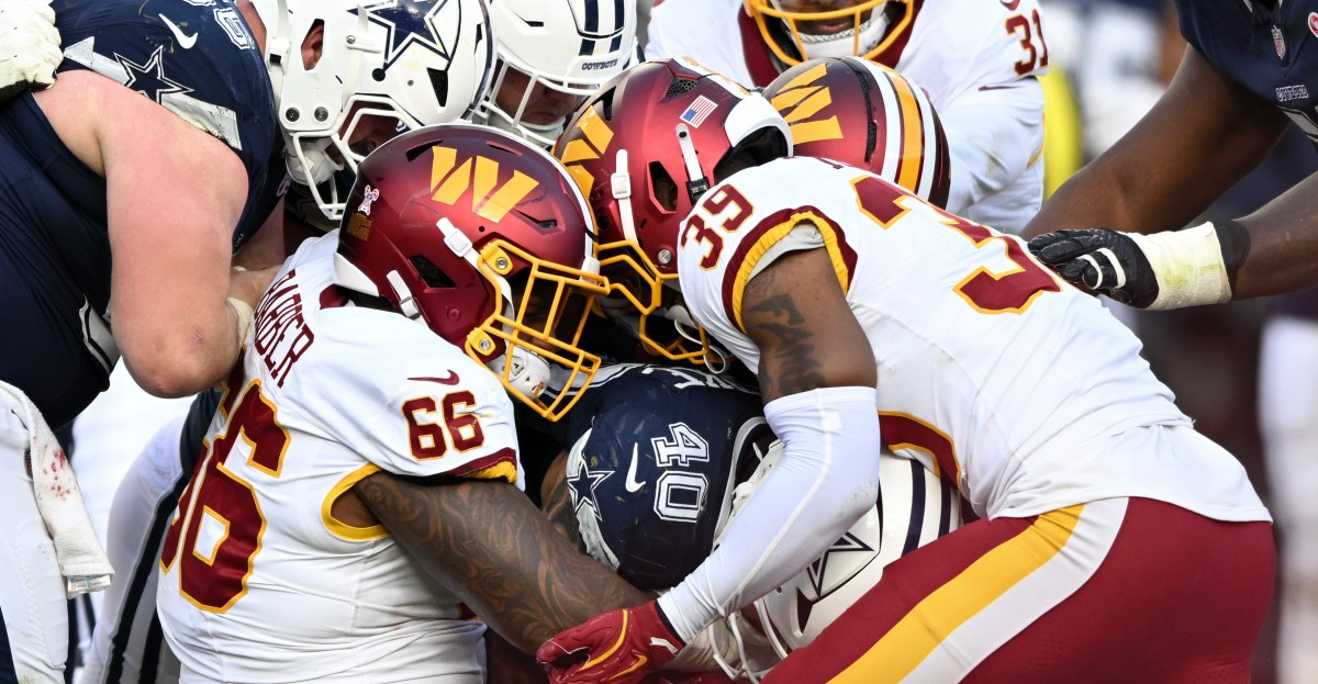 Washington Commanders rookie DL Ricky Barber needs to play in the season finale in Philly