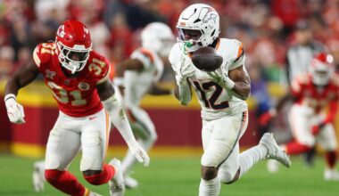 Chiefs-Broncos snap counts: Kansas City bails on playing two rookies