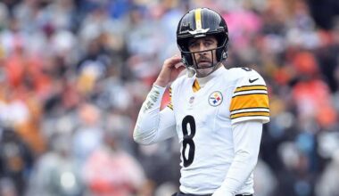 Pittsburgh Steelers fans react after loss to the Cleveland Browns