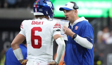 NY Giants coach Mike Kafka: No doubt Jaxson Dart is a franchise QB