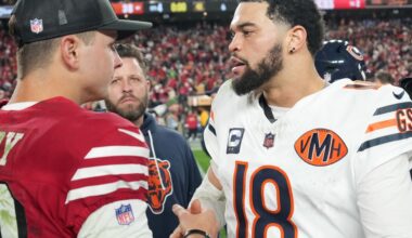 The 49ers and Bears did something that hasn’t happened in a game before
