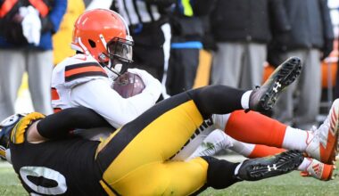 Browns, Steelers Week 17 injuries: TJ Watt, David Njoku updates, 6 ruled out