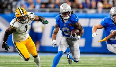 NFL player props for Jahymr Gibbs, Javonte Williams on Thursday Night Football Week 14