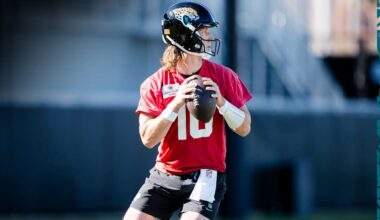 QB Trevor Lawrence Practices Full Thursday Before Week 15 vs. Jets