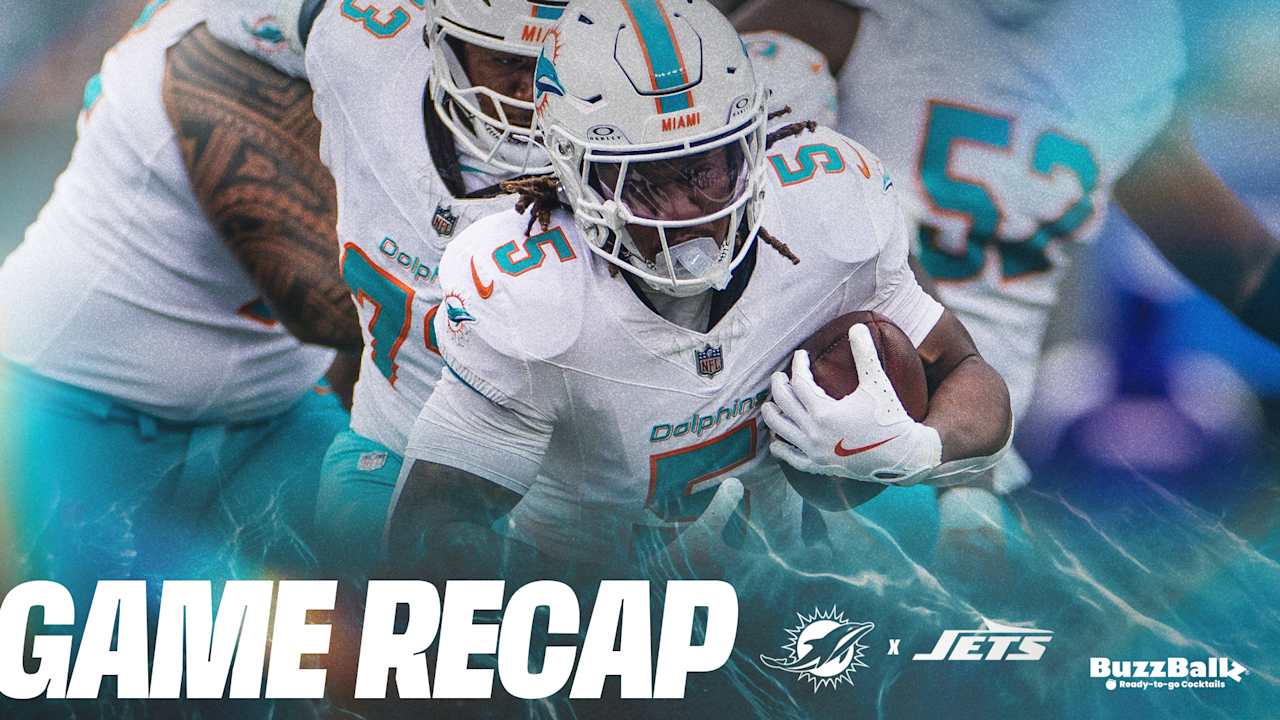 Dolphins Dominate Jets 34–10 at MetLife Stadium