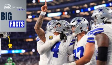 Cowboys have trailed in each win 