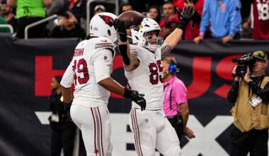 Cardinals TE Trey McBride sets multiple NFL records in loss to Texans