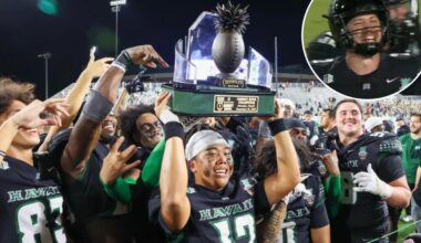 Hawaii completes shocking comeback over Cal with last-second TD by backup QB