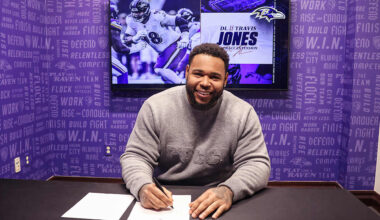 Ravens Reach Three-Year Contract Extension With Travis Jones
