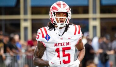 Texas is in pursuit of five-star Ohio State WR commit Chris Henry Jr.