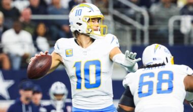 NFL player props for C.J. Stroud, Justin Herbert in Week 17