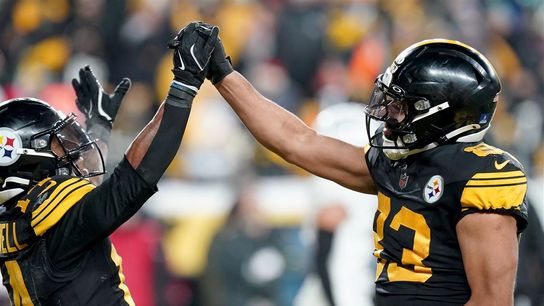 Steelers Connor Heyward and Kenneth Gainwell