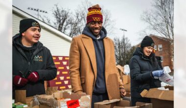 Commanders players make it a December to remember for residents around DMV