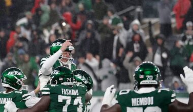 Nick Folk's 56-yard field goal on final play lifts New York Jets to 27-24 win over Atlanta Falcons - WSB-TV Channel 2