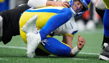 Rams QB Matthew Stafford has already moved past the 3-turnover game that slowed his standout season - WSB-TV Channel 2