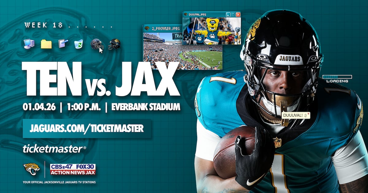 Pack the Bank! The Jaguars take on the Titans at EverBank Stadium this Sunday – Action News Jax