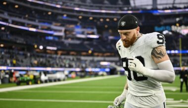 Maxx Crosby's season ends as Raiders place him on injured reserve - WSB-TV Channel 2