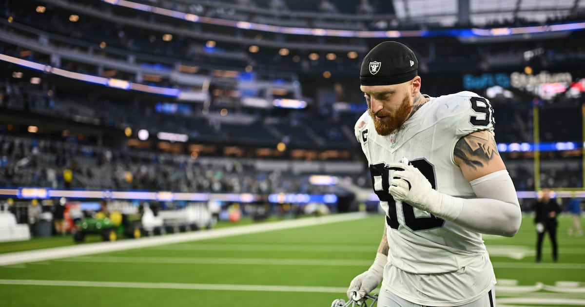 Maxx Crosby's season ends as Raiders place him on injured reserve - WSB-TV Channel 2