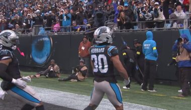 Panthers surge in playoff hunt with upset win over Rams – WSOC TV