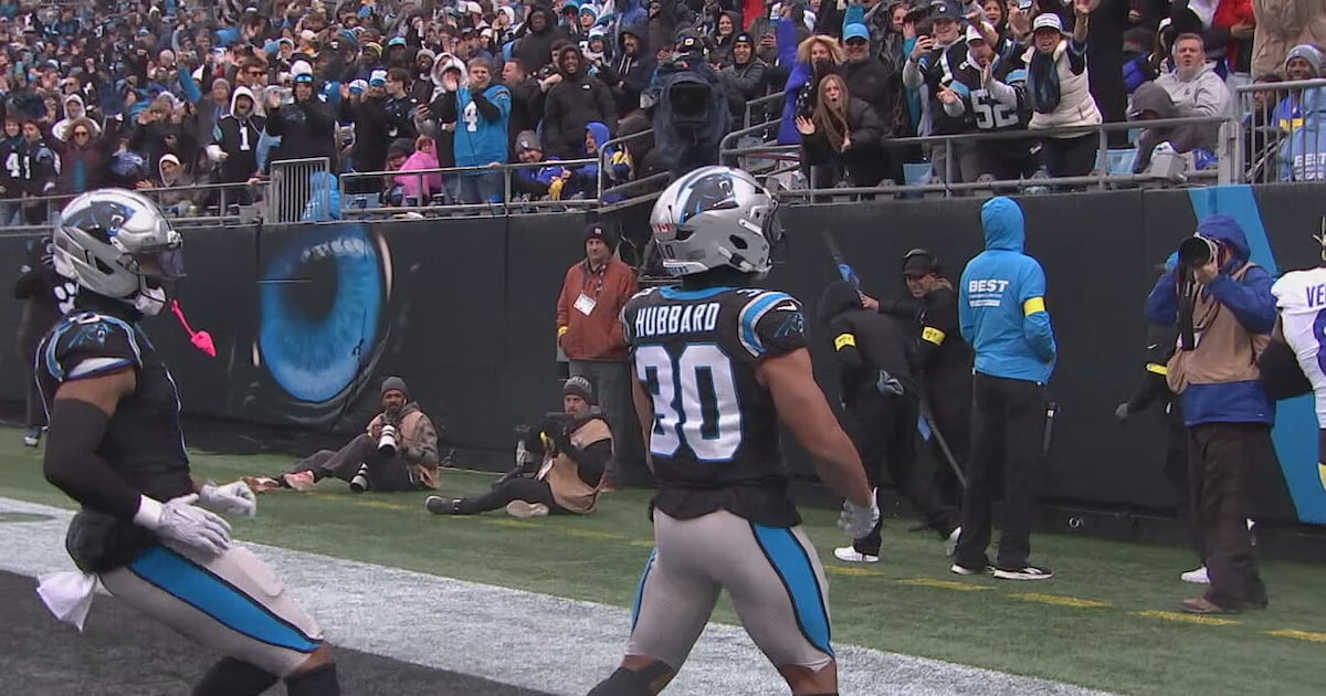 Panthers surge in playoff hunt with upset win over Rams – WSOC TV