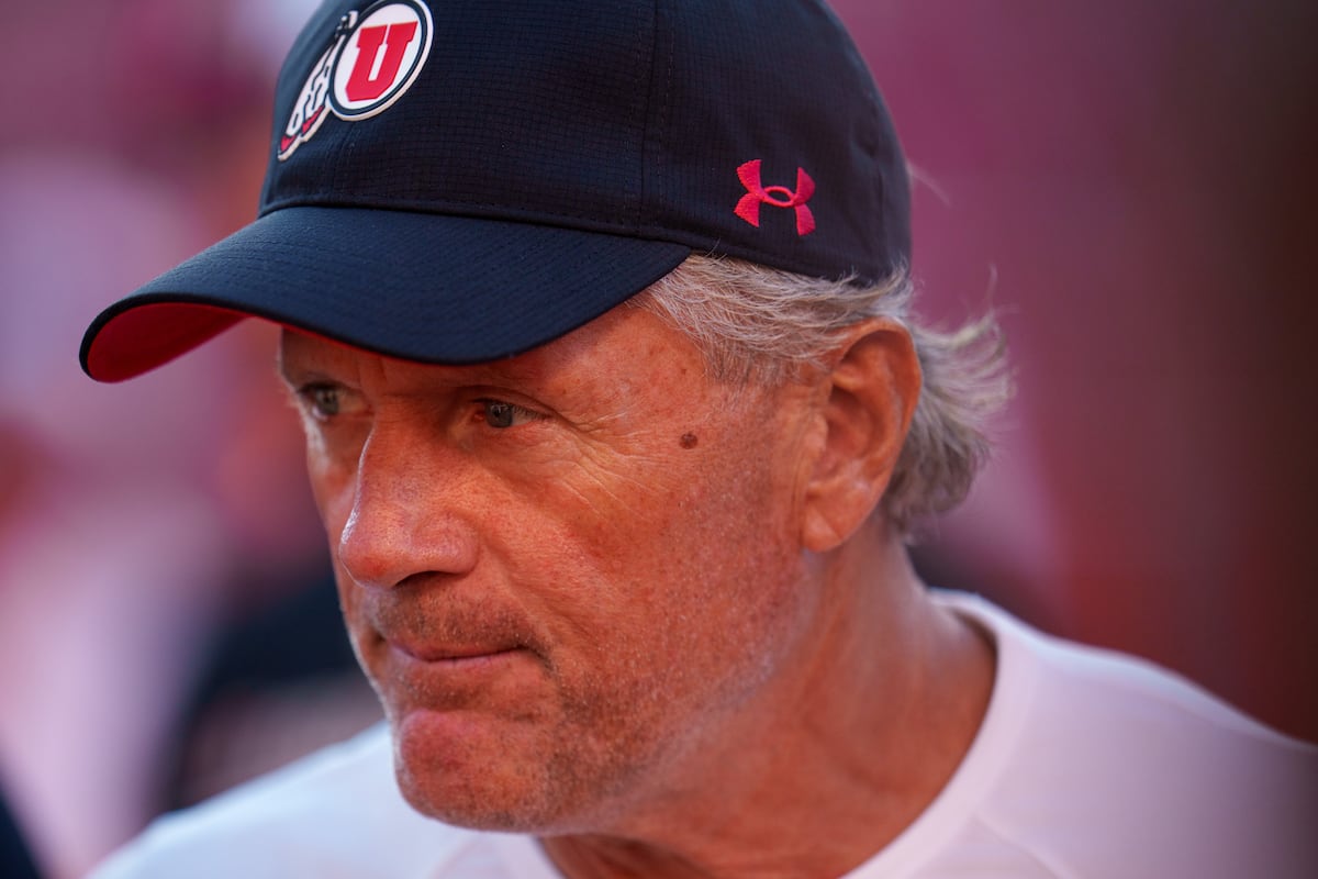 Is Utah football coach Kyle Whittingham retiring? Michigan rumors are heating up.