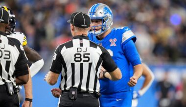Lions point fingers at self over officiating, ground game woes, Mahogany on pushing through pain