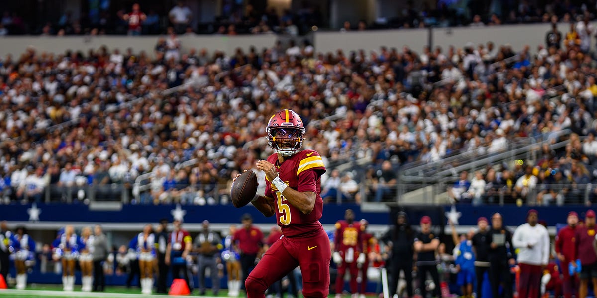 Jayden Daniels's full practice means the offense Washington wanted is finally arriving