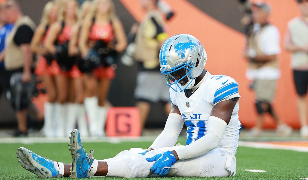 Lions concede, placing Joseph on IR; backfill roster spot by activating Mahogany