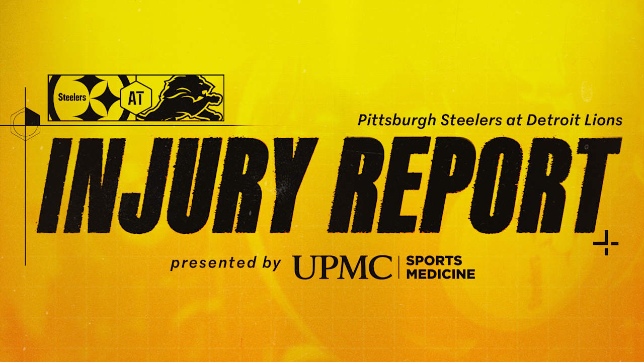 Week 16 Injury Report (Lions)