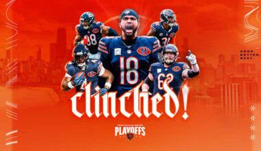 Playoff bound! Bears clinch 2025 postseason berth