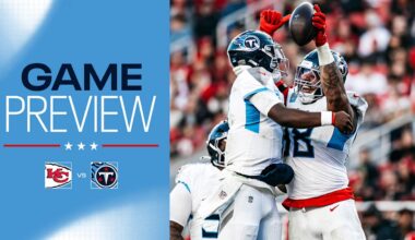 Titans And Chiefs Meet Sunday At Nissan Stadium