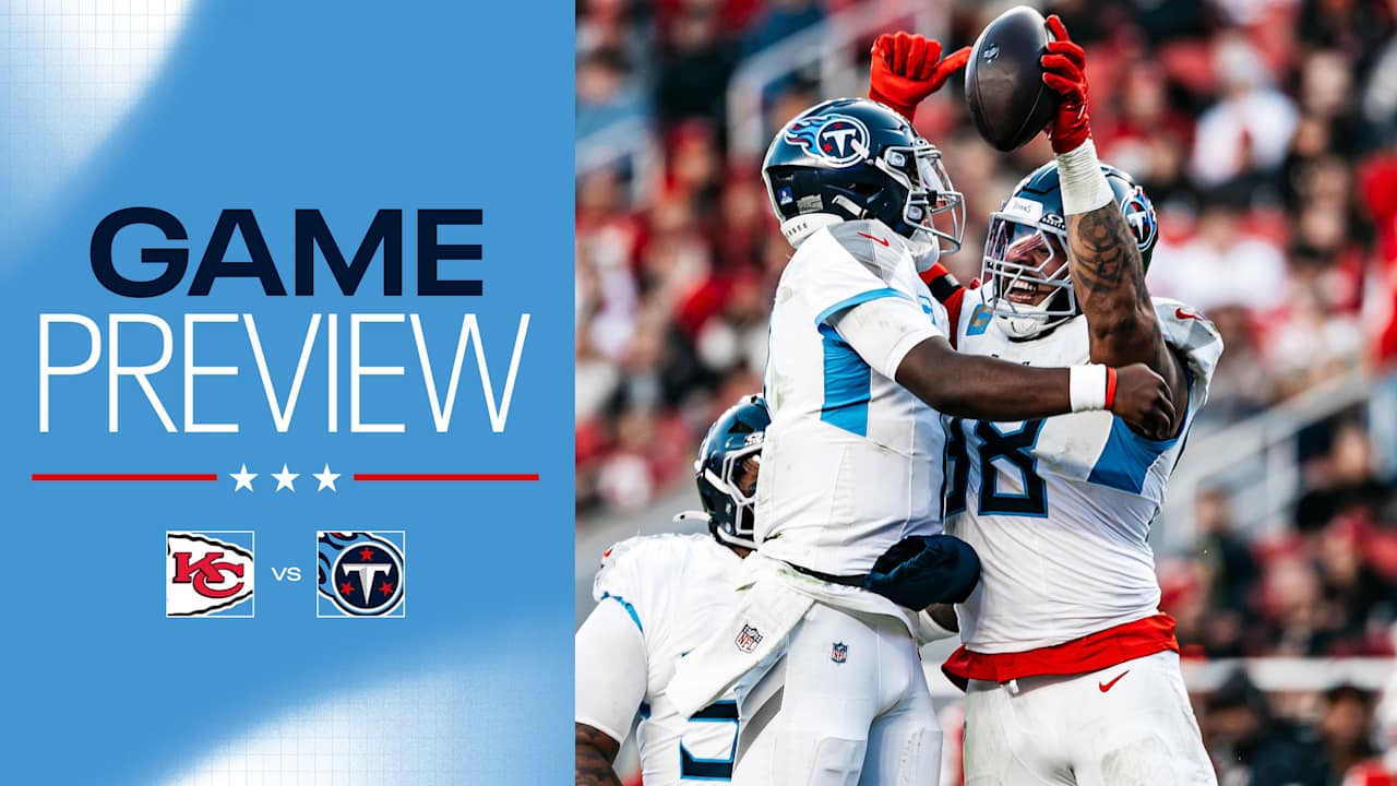 Titans And Chiefs Meet Sunday At Nissan Stadium