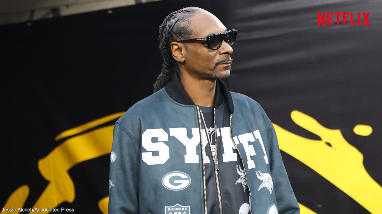 Snoop Dogg to headline halftime of Lions-Vikings on Christmas on Netflix