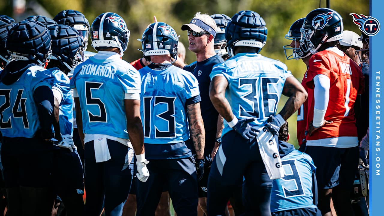Titans Interim HC Mike McCoy Provides Injury Updates Before Wednesday's Practice of Saints Week