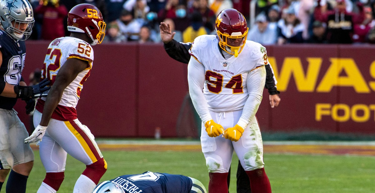 Commanders vs Cowboys Wednesday Injury Report: Five players ruled out