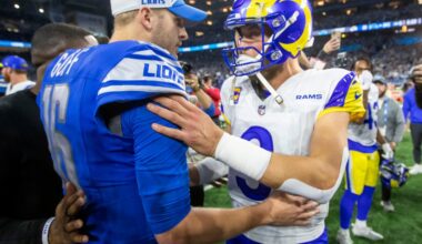 Rams-Lions: Matthew Stafford continues to overshadow Jared Goff