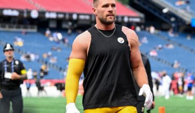 Pittsburgh Steelers injury report: T.J. Watt still recovering from lung surgery