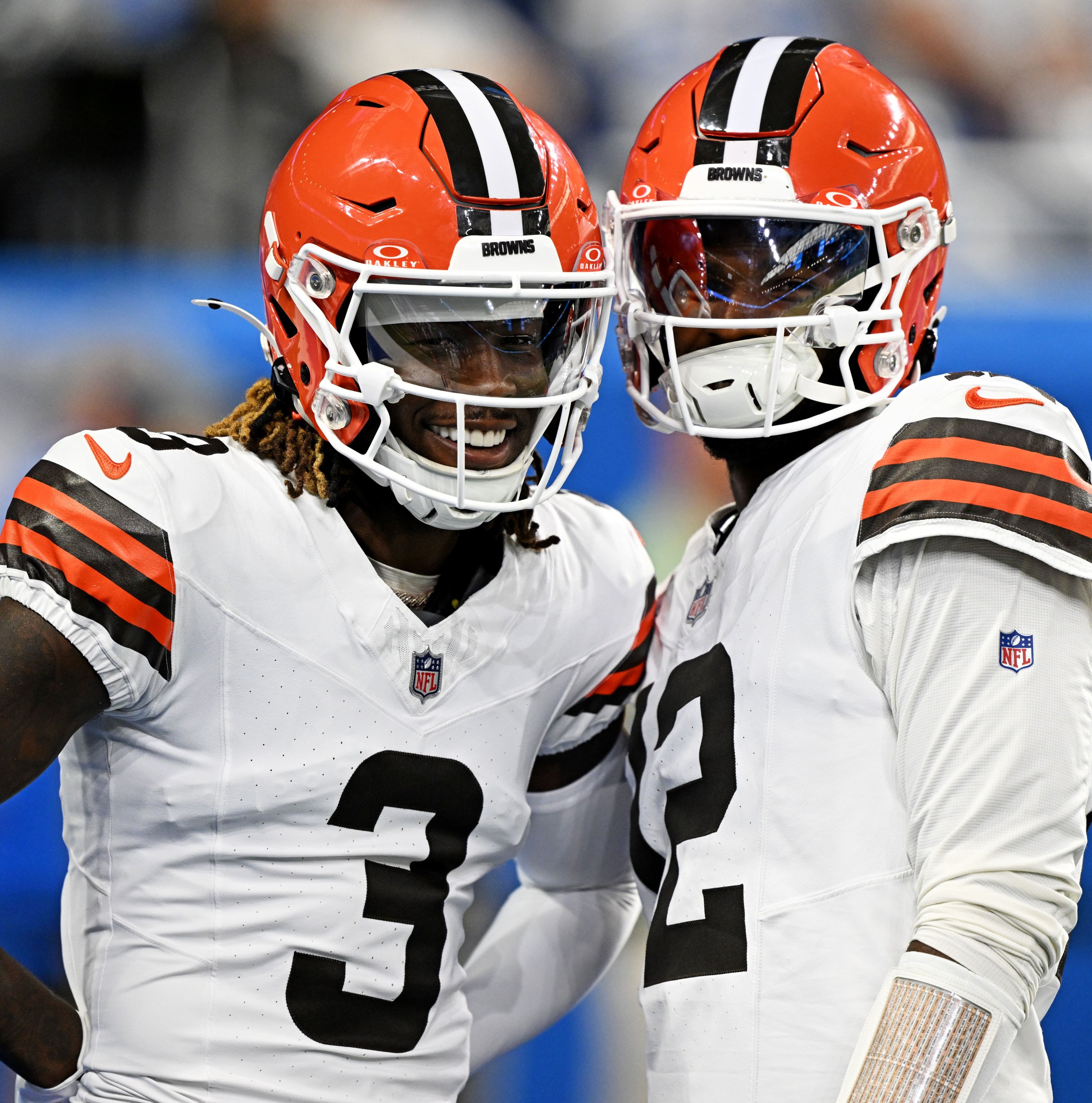 Browns: Sanders, Jeudy brush off sideline tiff