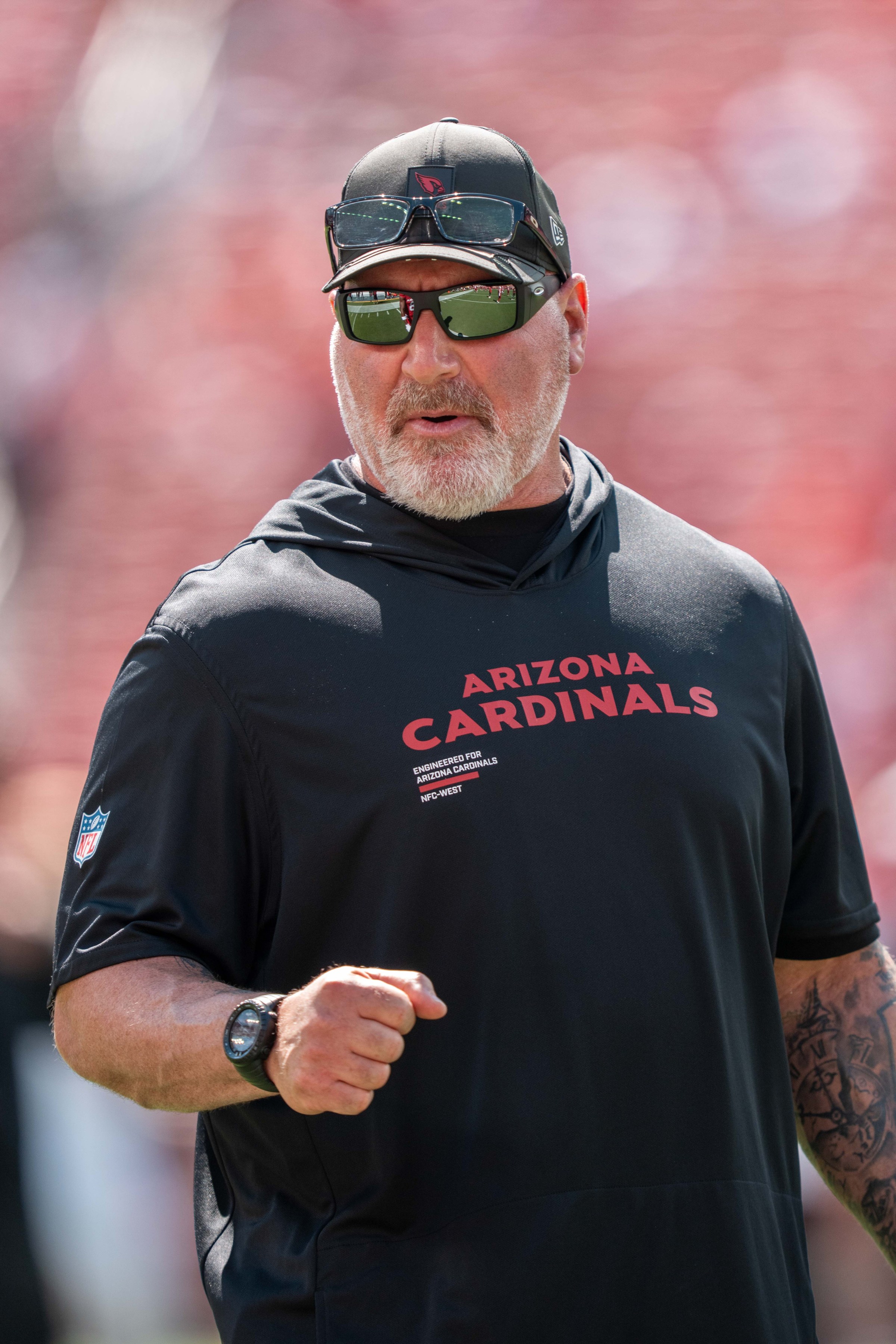 Arizona Cardinals head strength & conditioning coach Evan Marcus