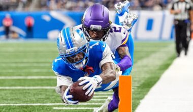 NFL Week 17 opening odds: Detroit Lions at Minnesota Vikings