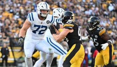 Indianapolis Colts Injury - RT Smith, CB Gardner And WR Gould Ruled OUT