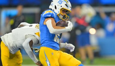 Chargers-Chiefs Injury Report: Justin Herbert, Ladd McConkey limited