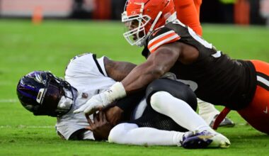 Tracking Browns Myles Garrett’s pursuit of single-season sack record, scheduled opponents