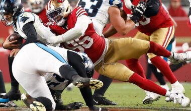 49ers’ pass rush is finding some form at exactly the right time