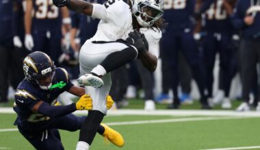 Las Vegas Raiders have to find way to run ball against Denver Broncos on Sunday