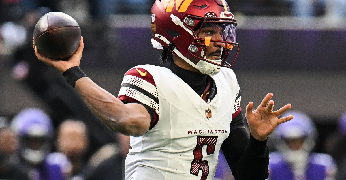 Jayden Daniels injury: Washington Commanders QB out vs. New York Giants